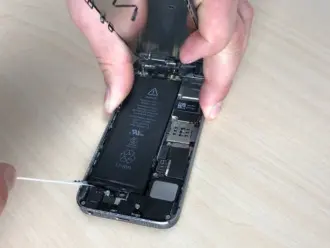iPhone 5s batterij vervangen