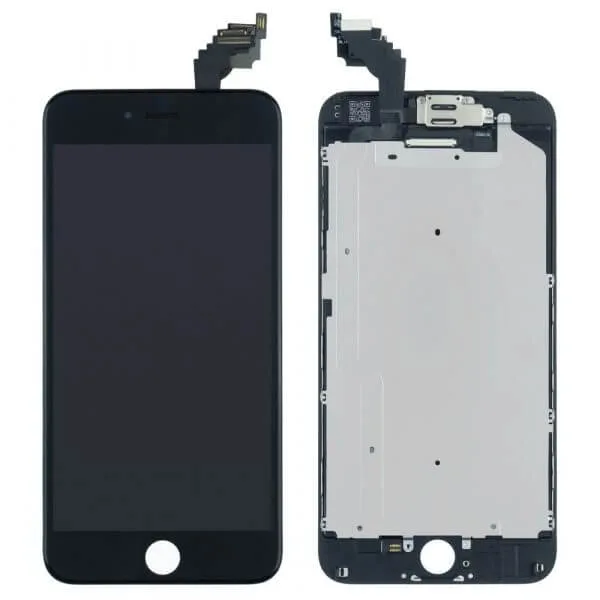 Voorgemonteerd iPhone 6 Plus scherm en LCD zwart