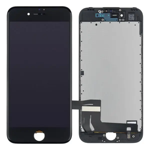 Voorgemonteerd iPhone 7 scherm en LCD zwart