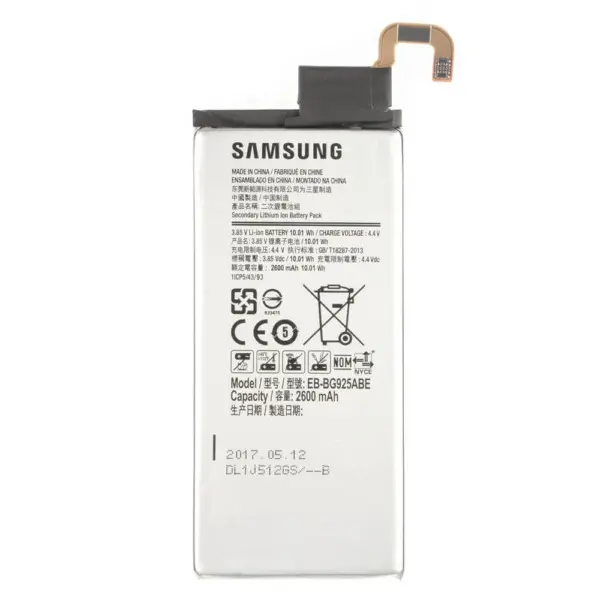 Samsung Galaxy S6 Edge batterij