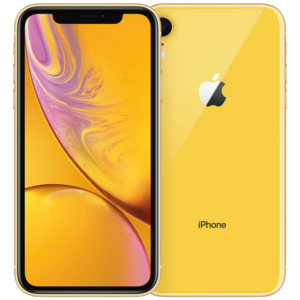 Refurbished iPhone XR geel